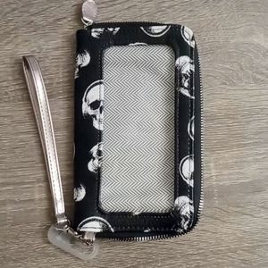 Skull phone wristlet